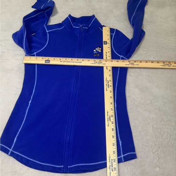 🔥Tommy Bahama Disney Zip Pullover Womens XS Tropical Minnie Mouse Emboidery - Picture 4 of 12